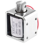 Mecalectro Linear Solenoid, 24 V dc, 2.5N, 35.3 x 31.8 x 25.4