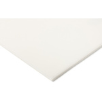 White Plastic Sheet, 500mm x 330mm x 10mm