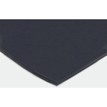 RS PRO Black Rubber Sheet, 600mm x 600mm x 3mm