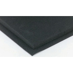 RS PRO Black Rubber Sheet, 1m x 2m x 10mm