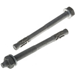 RS PRO Carbon Steel Anchor Bolt M10, fixing hole diameter 10mm, length 125mm