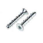 RS PRO Carbon Steel Anchor Bolt M10, fixing hole diameter 10mm, length 60mm
