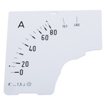 HOBUT Panel Meter Scale, 0/80/480A For 80/5A CT