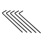 RS PRO 5 piece L Shape Metric Hex Key Set, 3mm