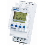 1 Channel Digital DIN Rail Time Switch Measures Days, Hours, Minutes, Seconds, 120 V ac