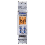 1 Channel Digital DIN Rail Time Switch Measures Days, Hours, Minutes, Seconds, 230 → 240 V ac
