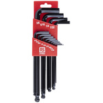 RS PRO 13 piece L Shape Imperial Hex Key Set, 0.05 → 3/8in