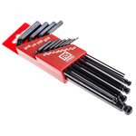 RS PRO 12 piece L Shape Imperial Hex Key Set, 0.05 → 7/32in