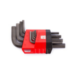RS PRO 9 piece L Shape Metric Hex Key Set, 1.5mm