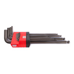 RS PRO 9 piece L Shape Metric Hex Key Set, 1.5mm