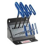 RS PRO 8 piece T Shape Metric Hex Key Set, 2 in, 2.5mm