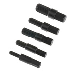 RS PRO 5 piece Steel Screw Extractor Set