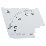 HOBUT Panel Meter Scale, 0/80A For 80/5A CT