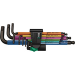 Wera 9 piece L Shape Metric Hex Key Set, 1.5 → 10mm
