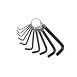 Teng Tools 10 piece L Shape Imperial Hex Key Set, 1/16 → 3/8in