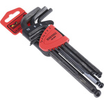 Teng Tools 9 piece L Shape Metric Hex Key Set, 1.5 → 10mm