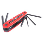 Facom 6 piece Folding Hex Key Set, 1/4in
