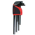 SAM 9 piece L Shape Metric Hex Key Set, 1.5 mm, 2.5 mm, 2 mm, 3 mm, 4 mm, 5 mm, 6 mm, 8 mm, 10 mm