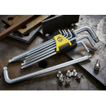 CK 9 piece L Shape Metric Hex Key Set, 1.5 → 10mm