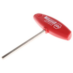 Wiha T Shape Metric Hex Key, 6mm