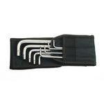 Wera 9 piece L Shape Imperial Hex Key Set, 7/64 → 3/8in