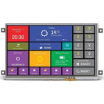 MikroElektronika MIKROE-2289 TFT LCD Colour Display / Touch Screen, 7in SVGA, 800 x 480pixels