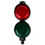 Moflash LED TL Series LED Beacon, 2 Lights, 85 → 380 V, Wall Mount