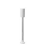 Patlite LR5 Series White Mounting Base with Tube, 24 V dc, LED Bulb, DC
