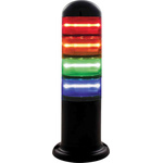 RS PRO Red/Green/Amber/Blue Signal Tower, 4 Lights, 24 V