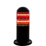 RS PRO Red/Amber Signal Tower, 2 Lights, 24 V
