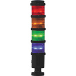 RS PRO Red/Green/Amber/Blue Signal Tower, 4 Lights, 240 V