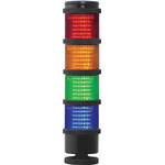 RS PRO Red/Green/Amber/Blue Signal Tower, 4 Lights, 240 V