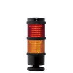 RS PRO Red/Amber Signal Tower, 2 Lights, 240 V