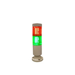 RS PRO Red/Green Signal Tower, 2 Lights, 24 V ac/dc, Screw Mount