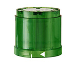 Werma KS70 Series Green Flashing Effect Flashing Light Element, 115 V, Xenon Bulb, AC