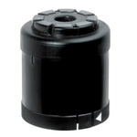 Werma KS70 Series Black Siren unit, 24 V, DC, IP40