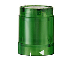 Werma KS50 Series Green Continuous lighting Effect Flashing Light Element, 115 V, LED Bulb, AC