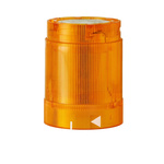 Werma KS50 Series Yellow Blinking Effect Flashing Light Element, 115 V, LED Bulb, AC