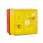 Clifford & Snell SD40 Series Yellow Static Effect LED Beacon for Use with Commercial & Light Industrial Applications,