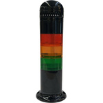 RS PRO Amber, Green, Red Signal Tower, 6 Lights, 110 → 240 V ac, Screw Mount