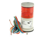 Schneider Electric Harmony XVC4 Series Red Signal Tower, 1 Lights, 24 V ac/dc, Surface Mount