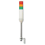 Schneider Electric Harmony XVC Series Orange, Red, Red/Green/Orange Signal Tower, 3 Lights, 100 → 240 V ac, Tube