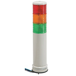 Schneider Electric Harmony XVC Series Orange, Red, Red/Green/Orange Signal Tower, 3 Lights, 100 → 240 V ac, Base