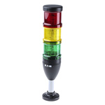 Eaton Red/Yellow/Green Signal Tower, 3 Lights, 24 V ac/dc, Base Mount