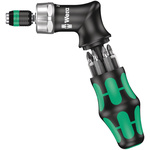 Wera 1/4 in Hexagon Phillips, Pozidriv, Torx Ratchet Screwdriver
