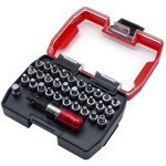 RS PRO Driver Bit Set 32 Pieces, Hexagon, Phillips, Pozidriv, Slotted, Tamperproof Torx