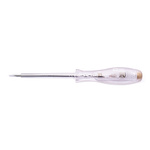 RS PRO 75 mm blade 3.5mm blade tip Mains Tester Screwdriver with Neon Indicator