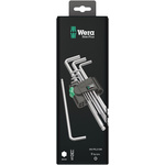 Wera 9 piece L Shape Metric Hex Key Set, 1.5 → 10mm