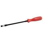 SAM 1/4 in Hexagon Ratchet Screwdriver, 295 mm length Chrome