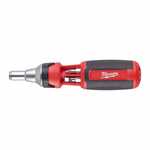 Milwaukee 1/4 in Hexagon Phillips, Slotted, Torx Ratchet Screwdriver